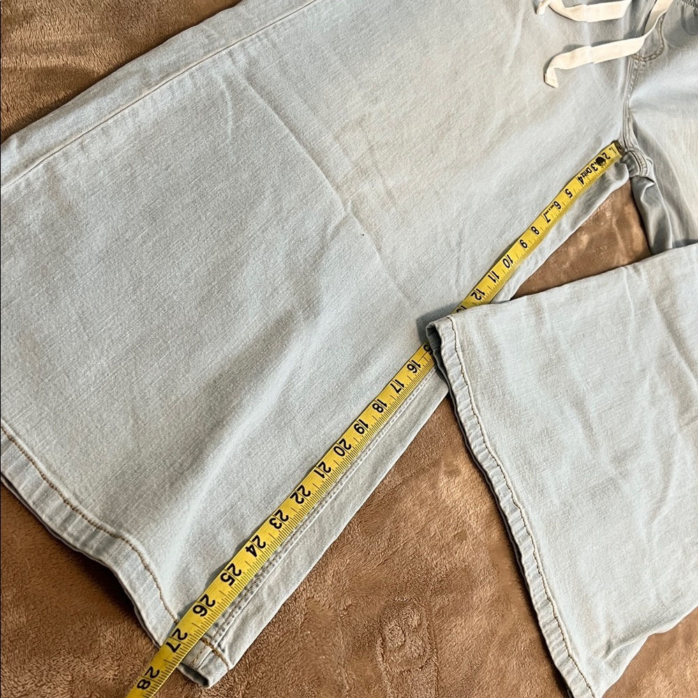 Maurices high rise, elastic waist, wide leg jeans - Picture 6 of 12